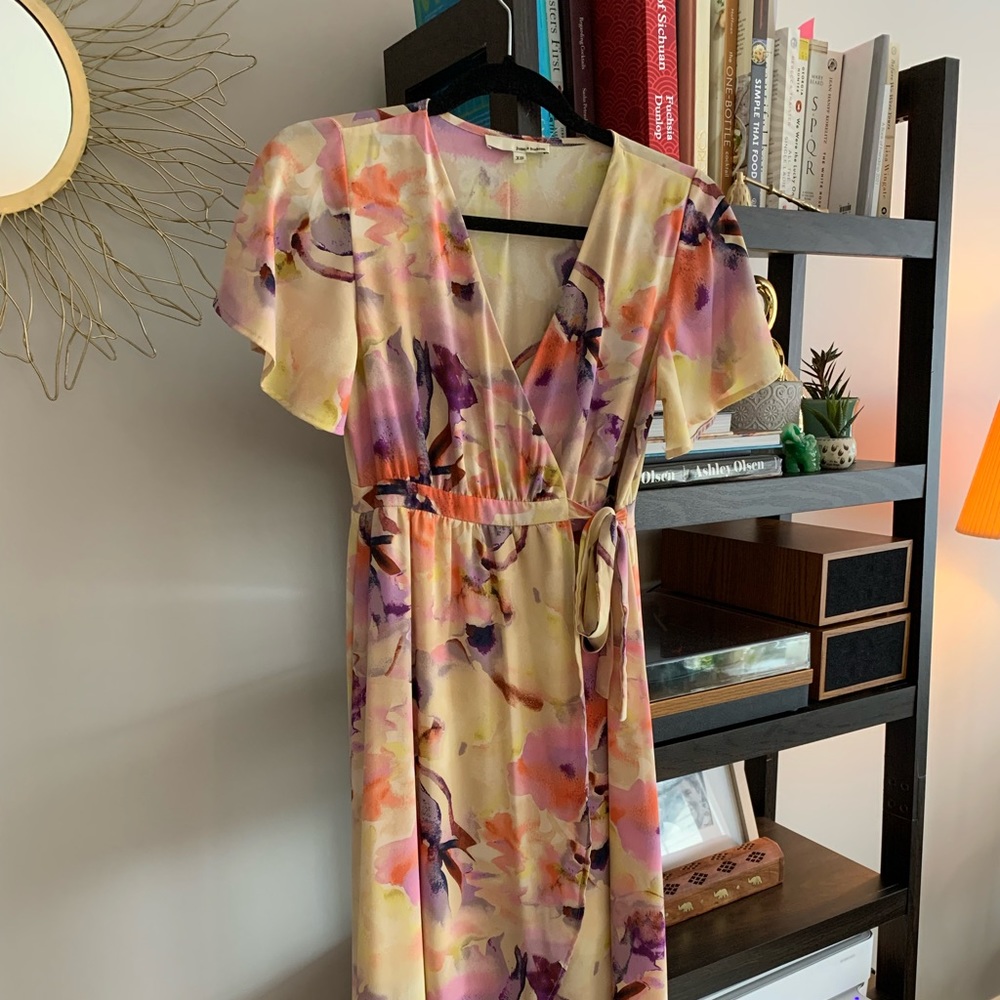 June & Hudson wrap dress, XS